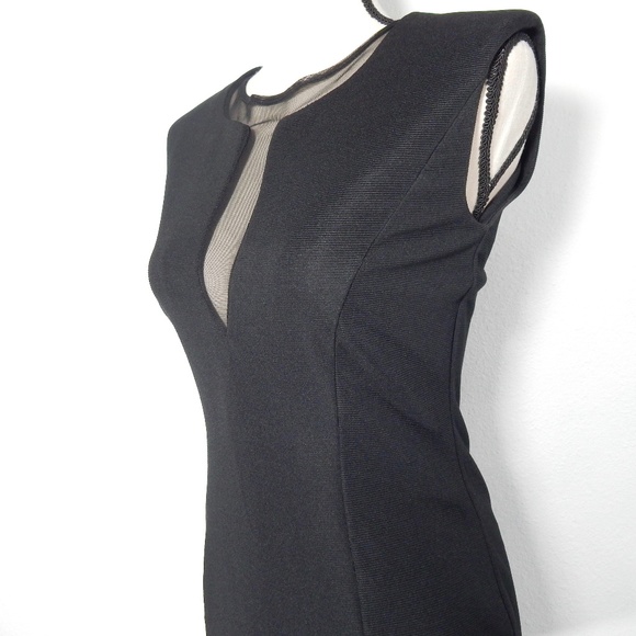 Kardashian Collection Fitted Black Dress NWOT - Picture 3 of 7